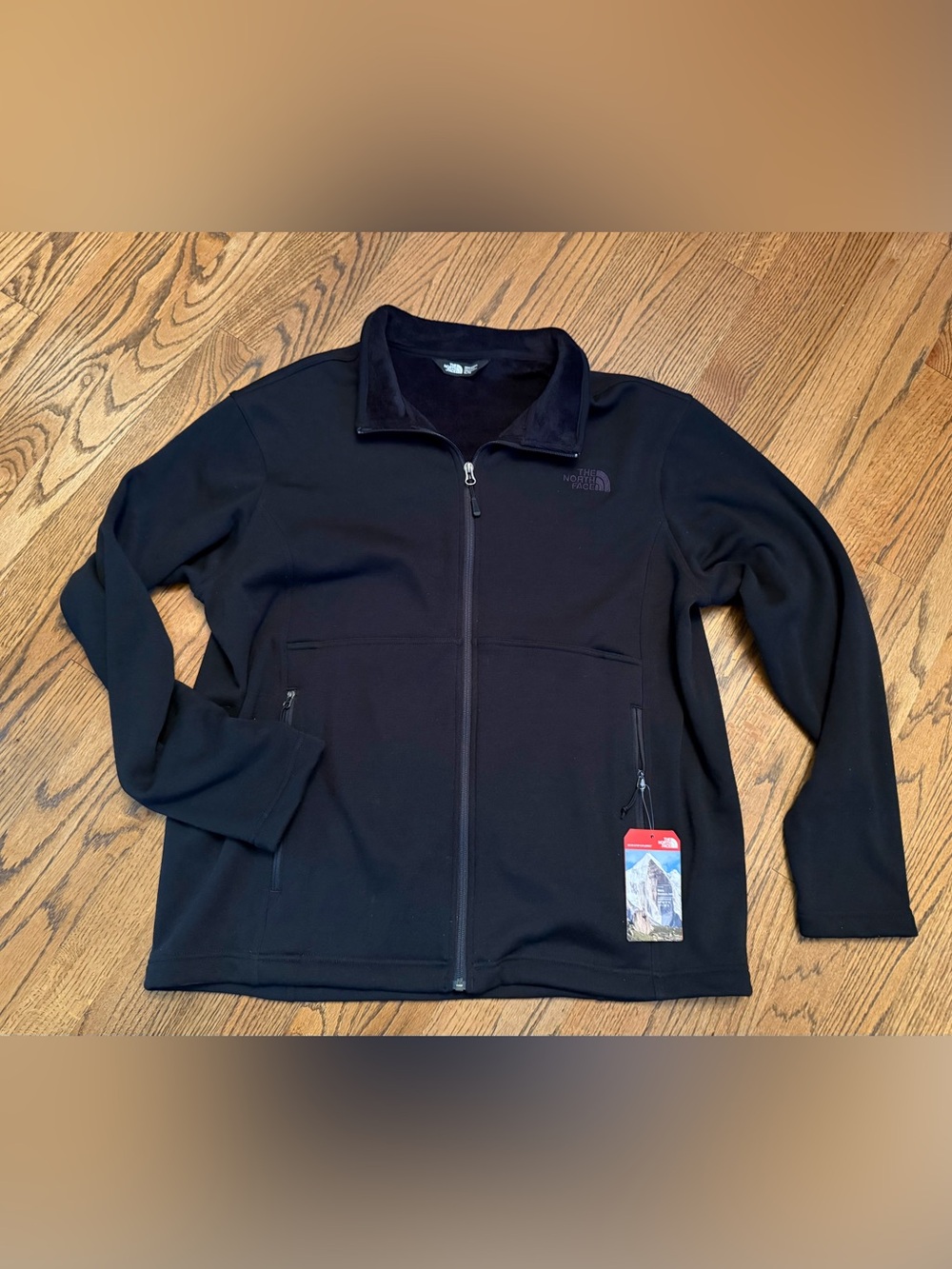 The North Face Men’s NWT Black Lightweight Full-Zip Jacket Sz XL